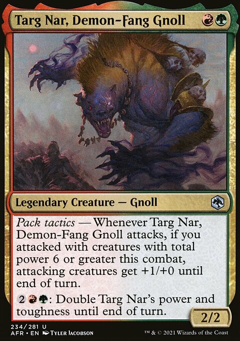 Targ Nar, Demon-Fang Gnoll